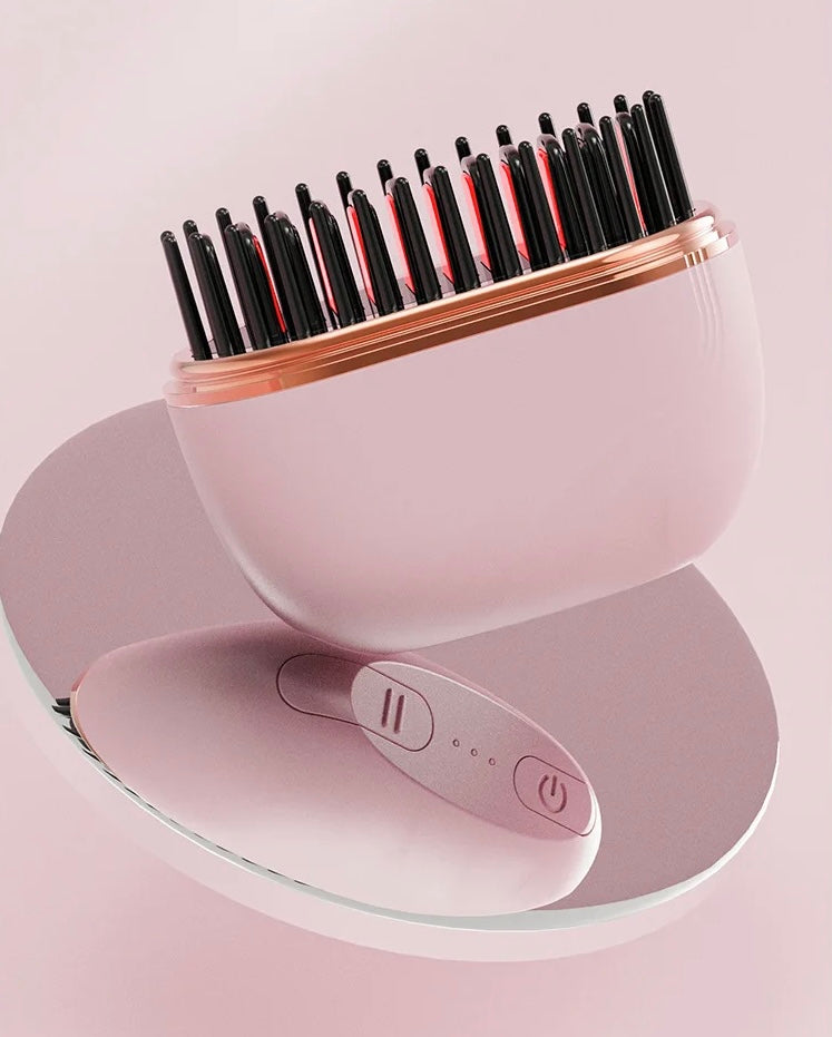 Mini Cordless Hair Straightener - USB Rechargeable