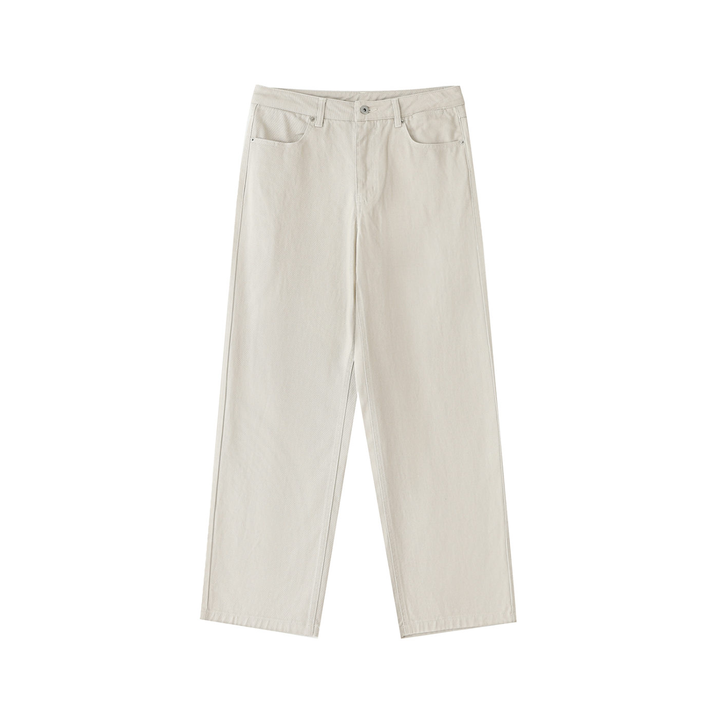 Men’s Straight-Leg Jeans - Khaki