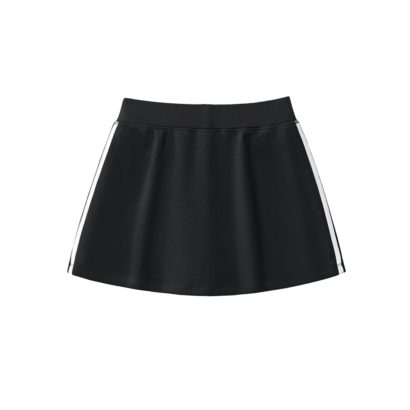 Taped Cooling Black Skirt