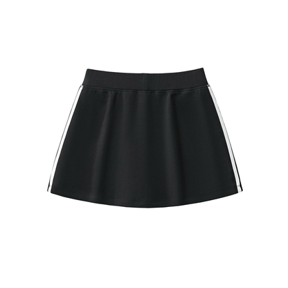 Taped Cooling Black Skirt