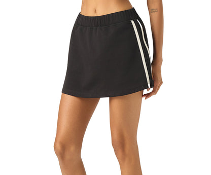 Taped Cooling Black Skirt