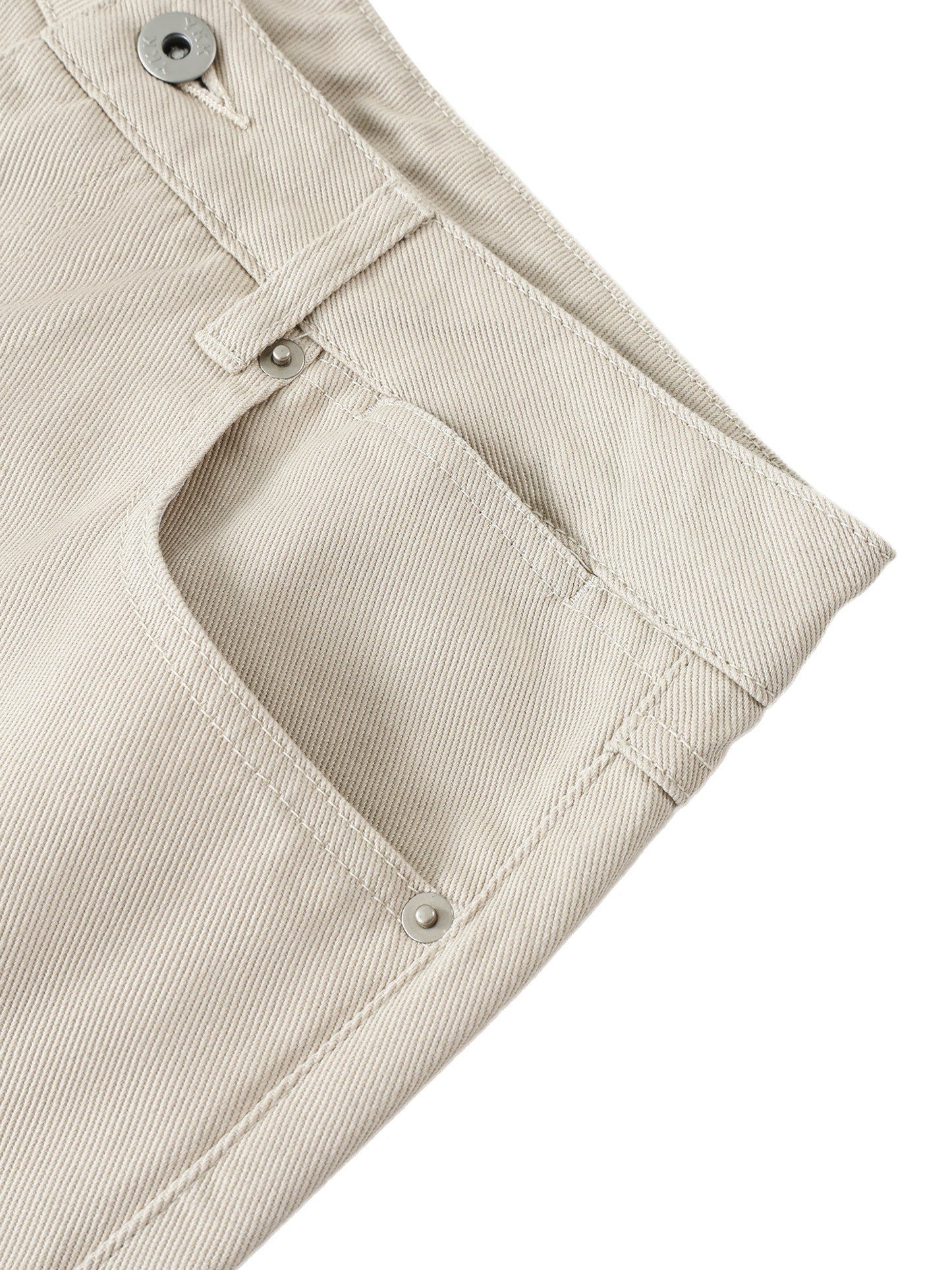 Men’s Straight-Leg Jeans - Khaki