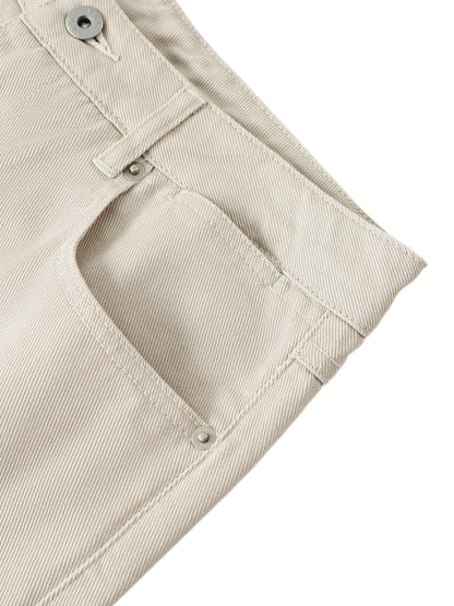 Men’s Straight-Leg Jeans - Khaki