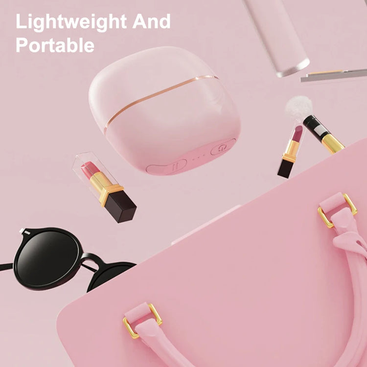 The Mini Cordless Hair Straightener  USB Rechargeable