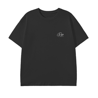 Pure Cotton Generic T-Shirt - Black