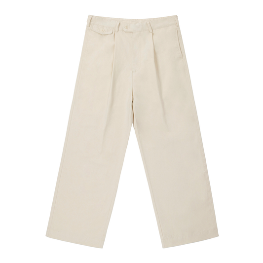 Adjustable Waist Straight-Leg Pants