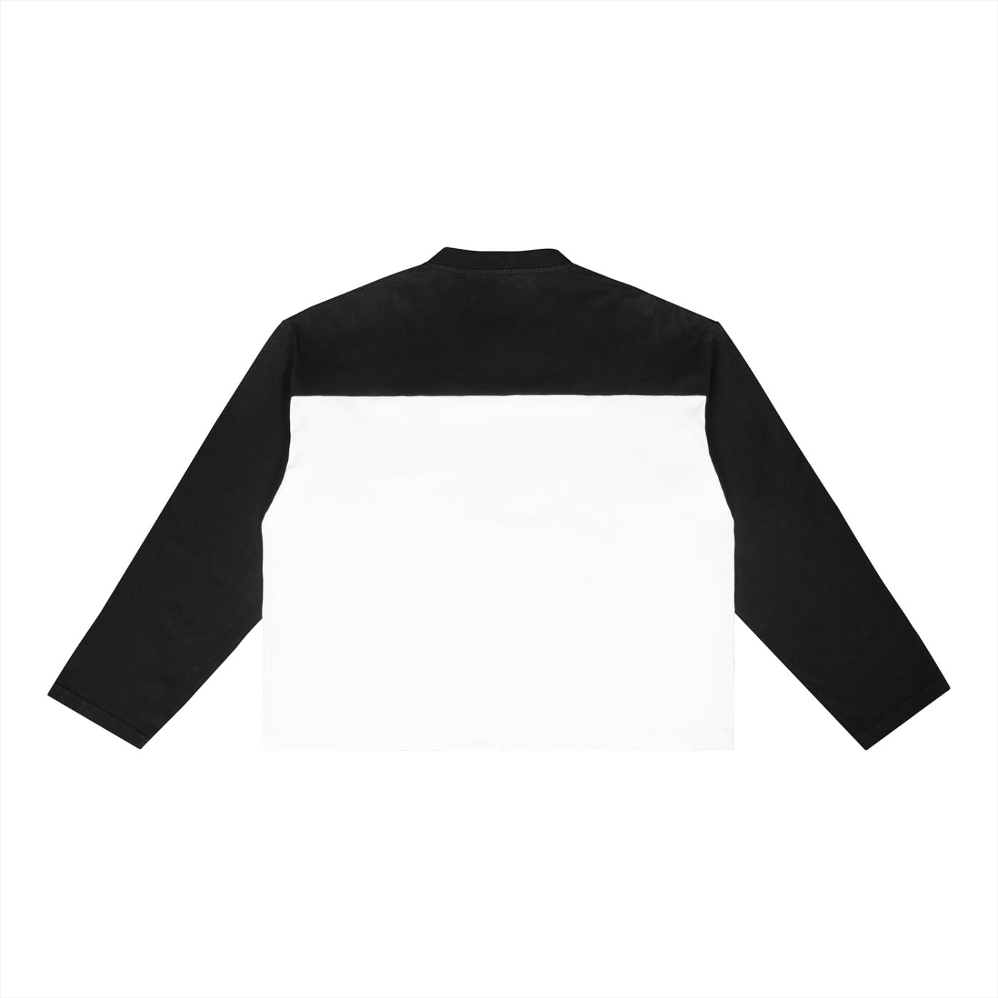 Sun Fade Color-Block Long Sleeve T-Shirt
