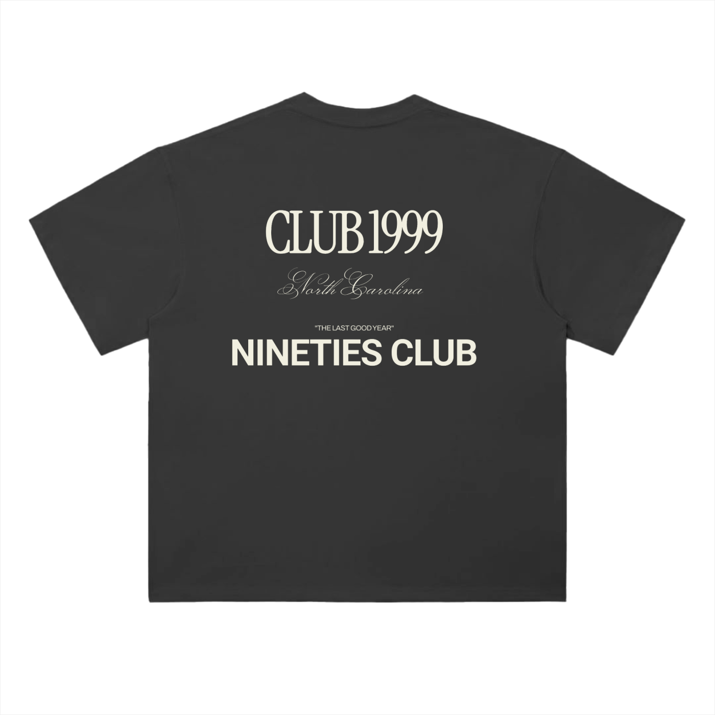 Heavyweight Drop Shoulder Cotton T-Shirt