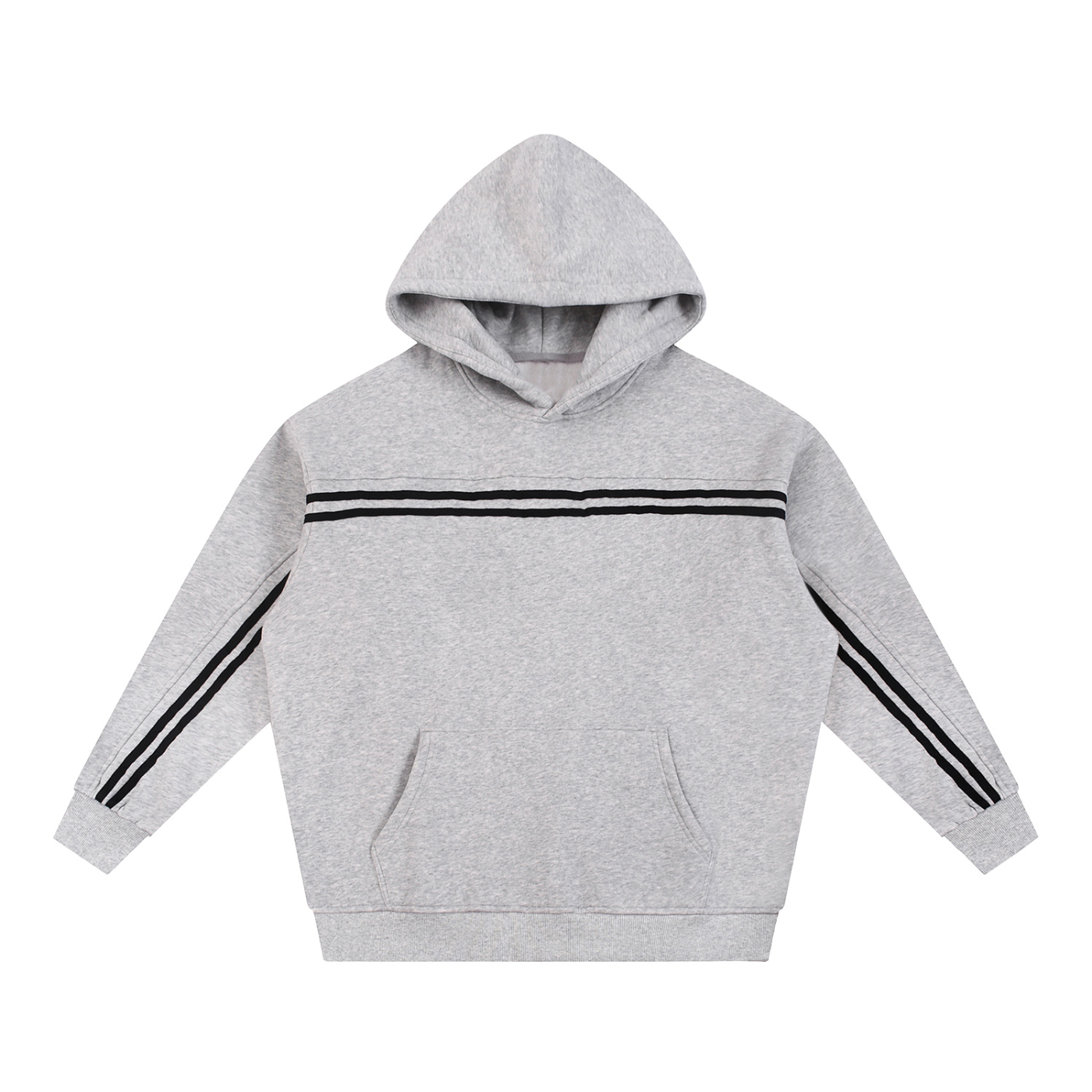 Sun Fade Contrast Tape Fleece Hoodie