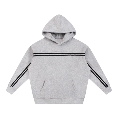Sun Fade Contrast Tape Fleece Hoodie